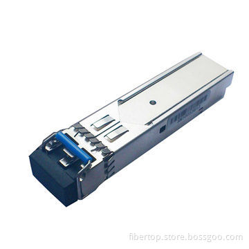 1310nm/40km SFP Fiber Optic Modules, 1.25Gbps Operating Data Rate, GE, 1000 Base-LX, SMF